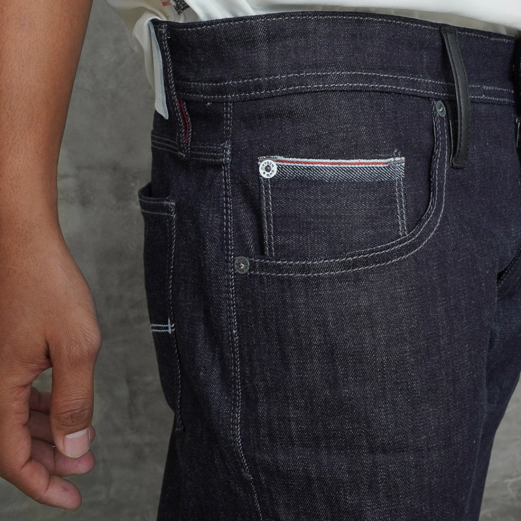 Oxygen Denim Exclusive Selvedge Slim Jeans (706-2511)