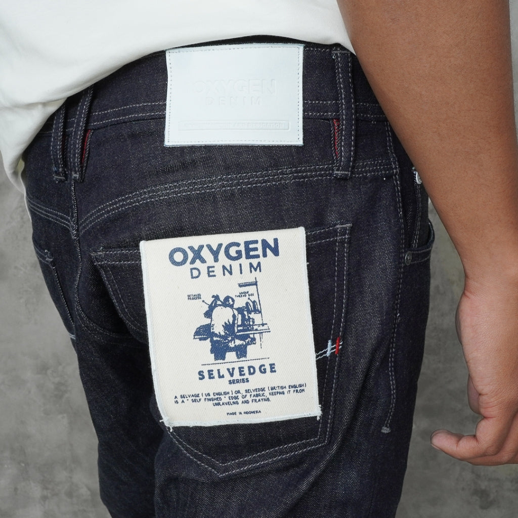 Oxygen Denim Exclusive Selvedge Slim Jeans (706-2511)