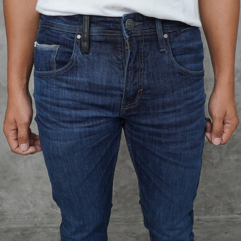 Oxygen Denim Exclusive Selvedge Slim Jeans (706-2501)