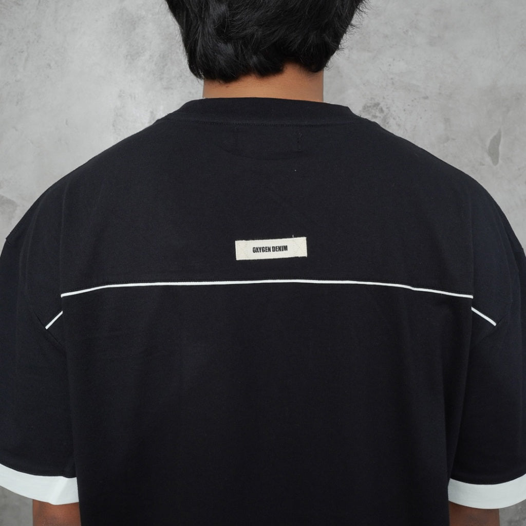 Oxygen Denim Evolve Engineered Style Oversized T-shirt (101-3712)