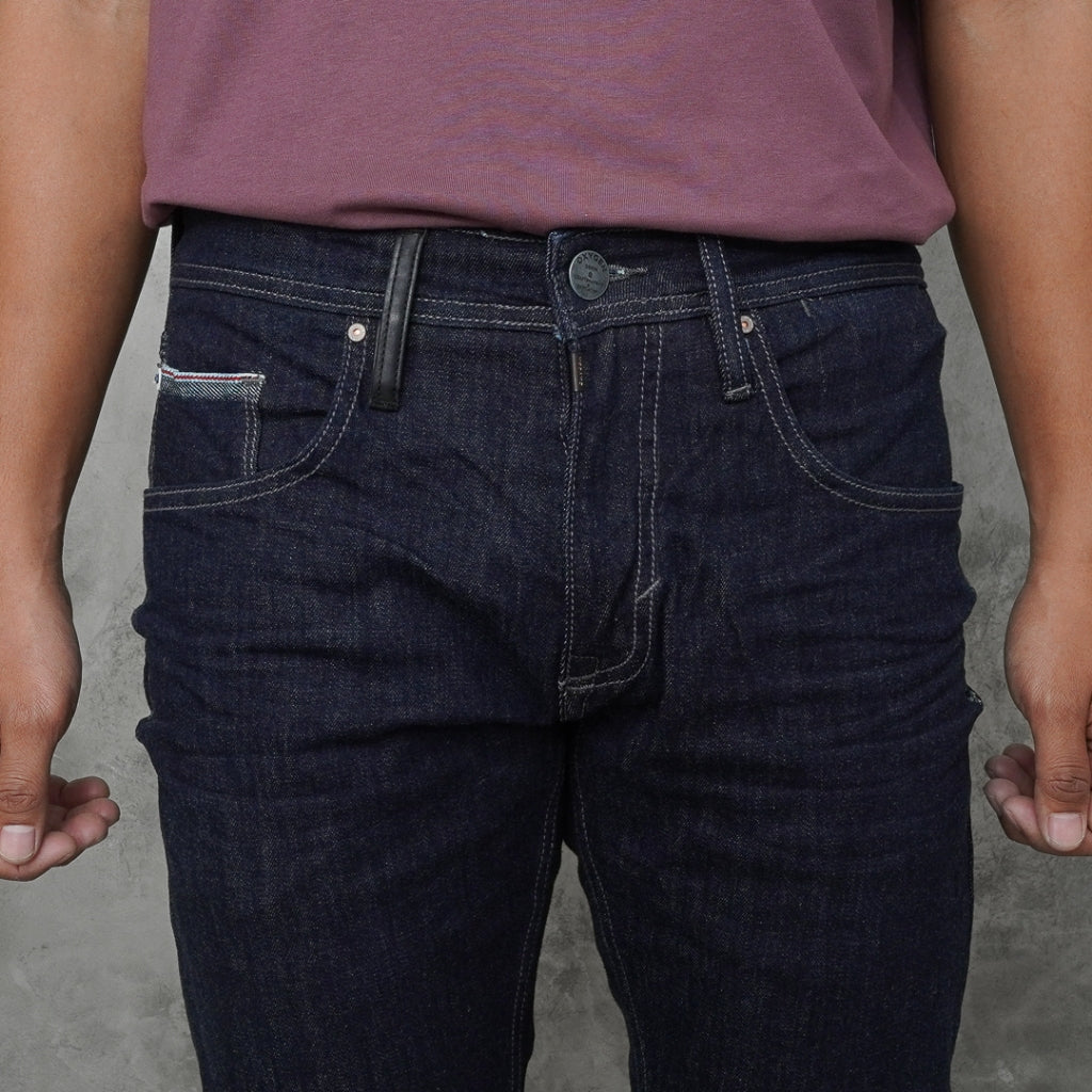 Oxygen Denim Exclusive Selvedge Slim Jeans (706-2510)