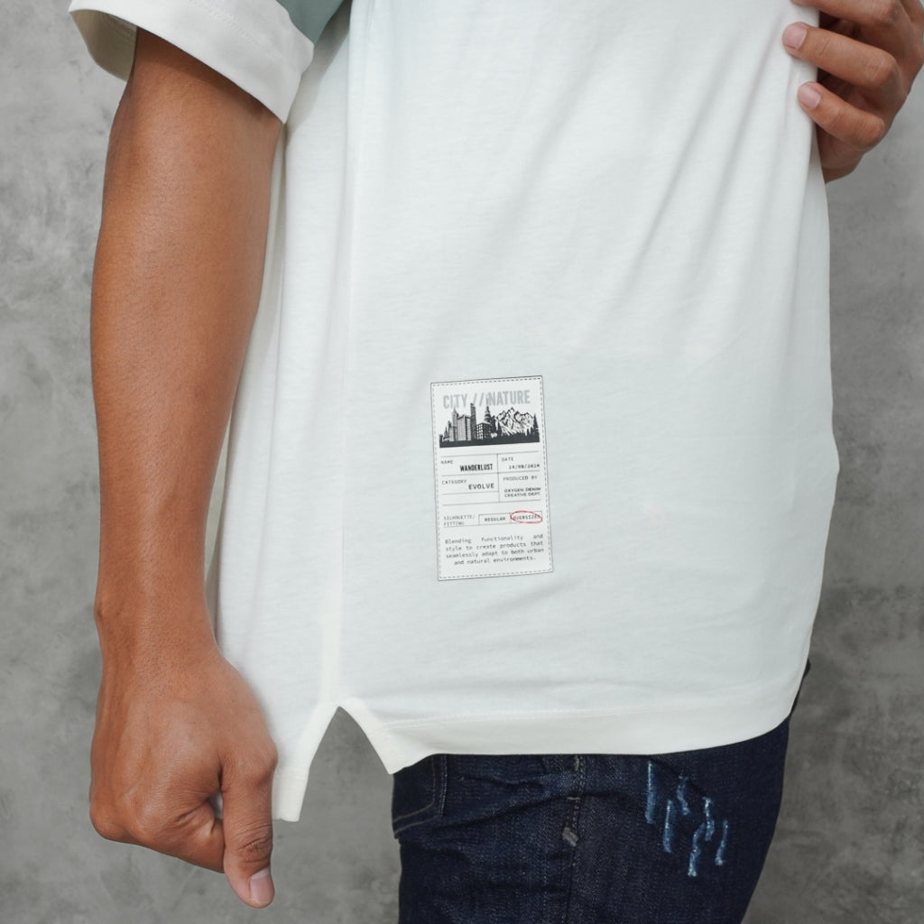Oxygen Denim Evolve Wanderlust Oversize T-shirt (101-3622)