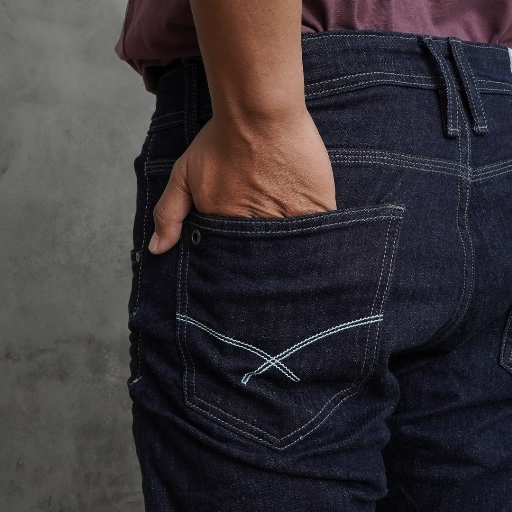 Oxygen Denim Exclusive Selvedge Slim Jeans (706-2510)