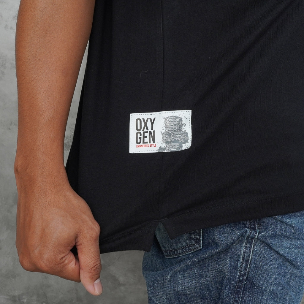 Oxygen Denim Evolve Engineered Style Oversized T-shirt (101-3712)