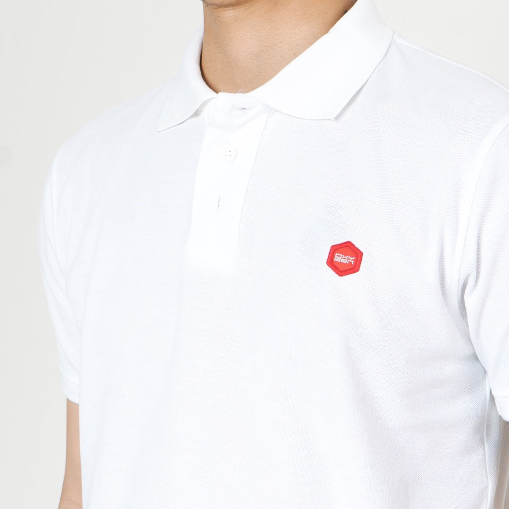 Oxygen Denim Easy Breeze Polo Shirt - White