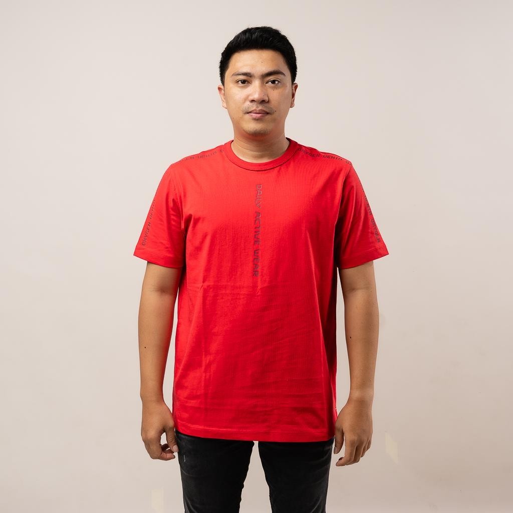 Oxygen Denim Invade Speed Dial Head Line T-Shirt - Red