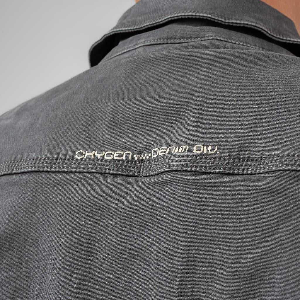 Oxygen Denim 605 Evolve Speed Dial Casmoto Jacket - Grey (0555)