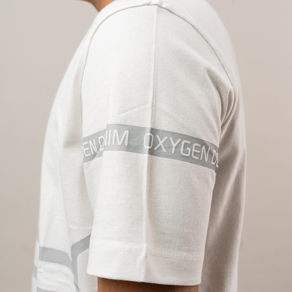 Oxygen Denim Invade Speed Dial Start Cast T-Shirt - White